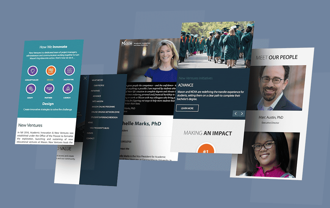 A University Innovation Center Website