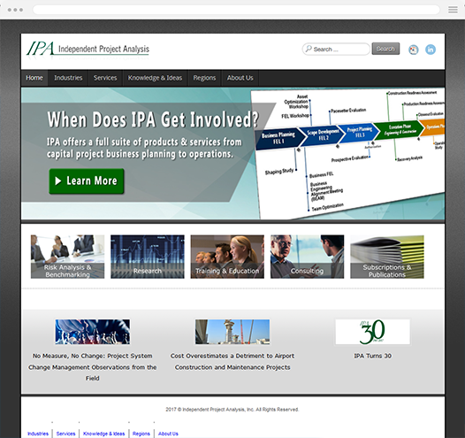 Engineering Website Redesign old