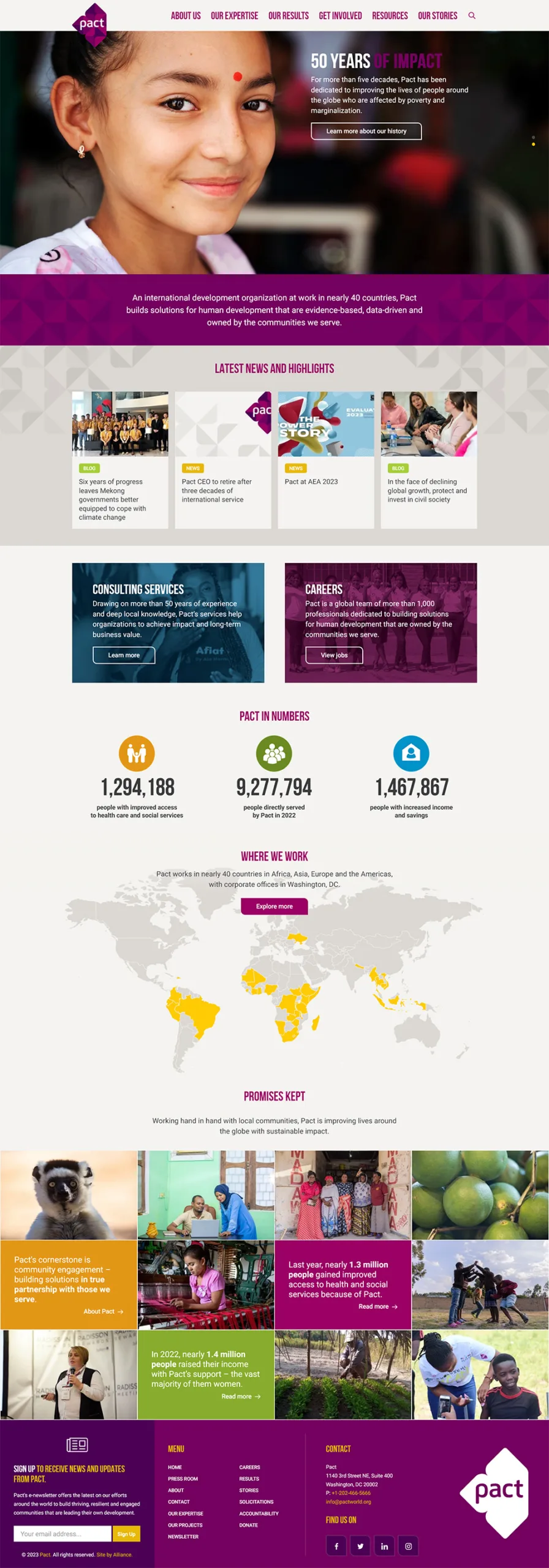 PACT Homepage