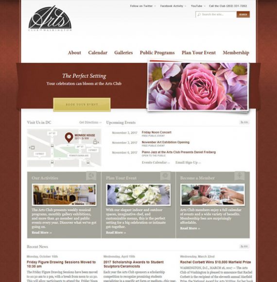 Association Website Design Campaign