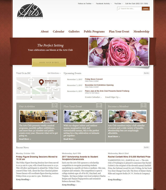 Association Website Design Campaign