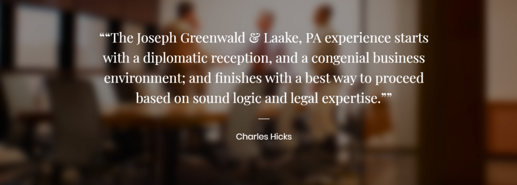 Law Firm Client Testimonial