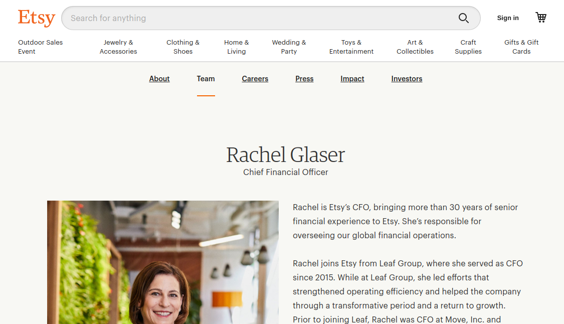 The Best Website Bio Pages & Design Examples Alliance Interactive