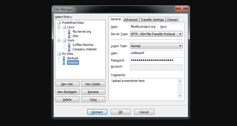 Filezilla