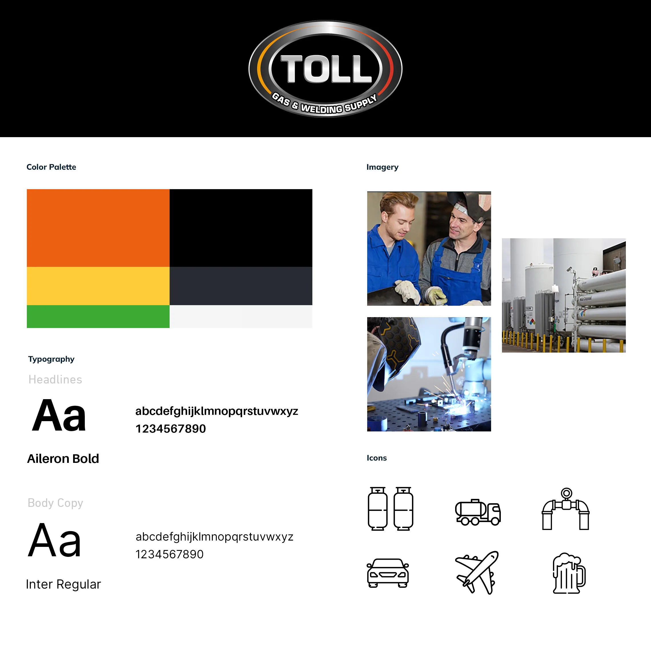 TollGas Store Branding