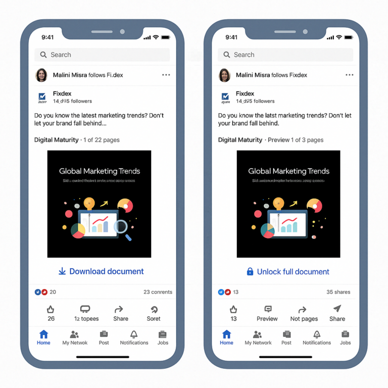 The Guide to LinkedIn Document Ads and Examples